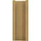 Ekena Millwork 5 1/2-in W x 14-in D x 14-in H Funston Block Rough Cedar Woodgrain TimberThane Outlooker, Primed Tan OUTUR055X14X14FST44RCPR - alternate 3